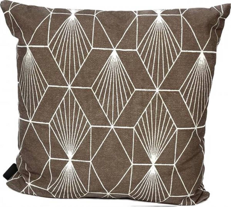 Madison sierkussen 45x45 cm Lights taupe