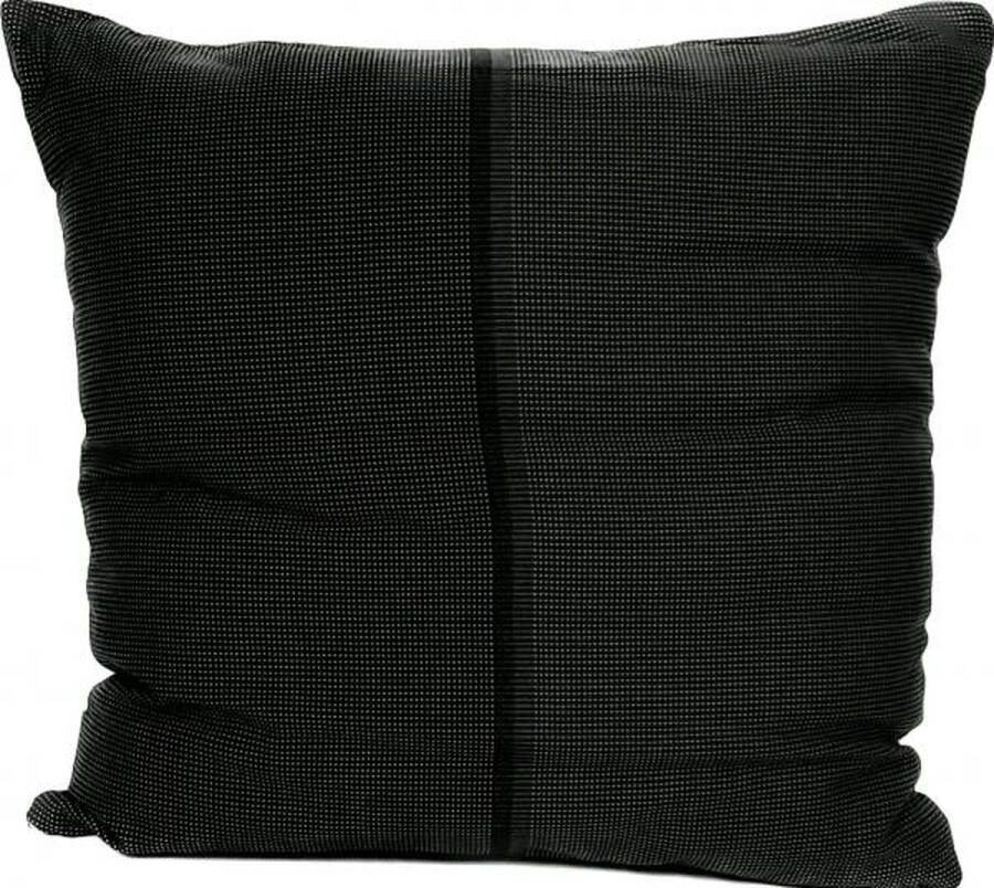 Madison sierkussen 45x45 cm Rib black stripe