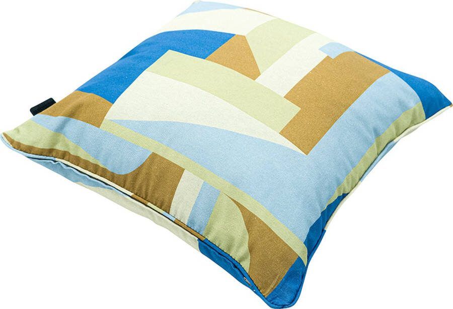 Madison Sierkussen 50x50 Multicolor Patch Azur