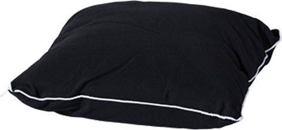 Madison Sierkussen Piping Panama Black 45X45 Zwart