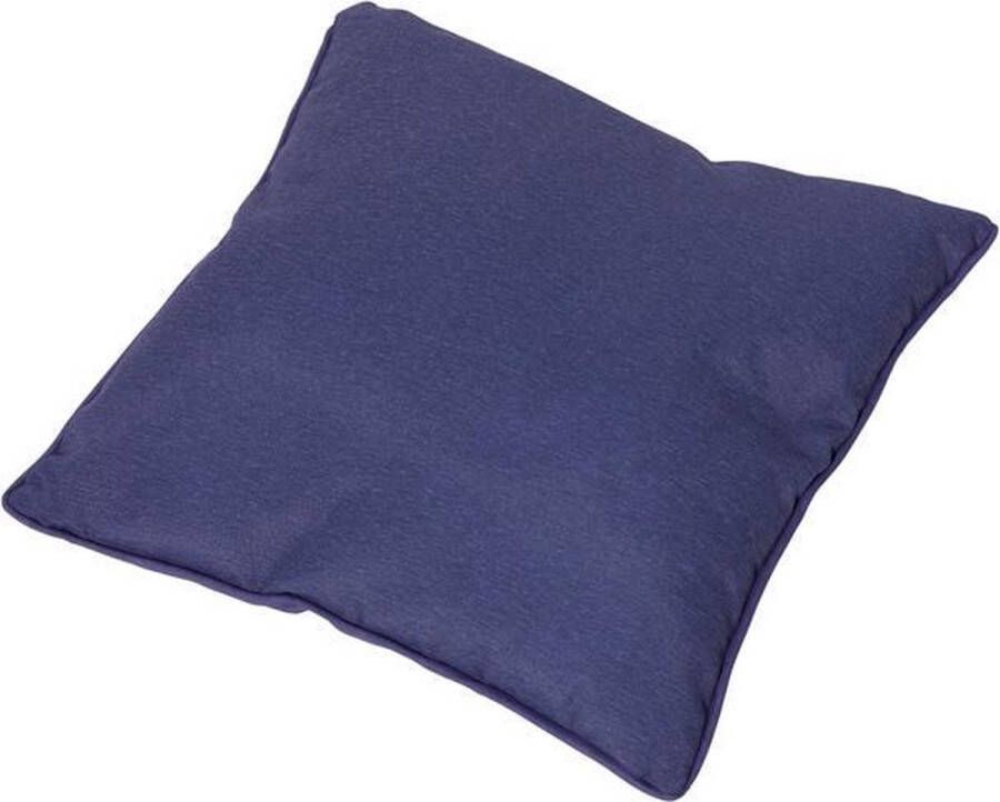 Madison Sierkussen Piping Panama Safier Blue 60x60 Blauw