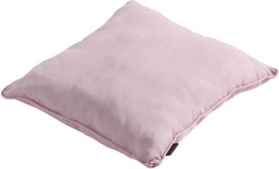 Madison Sierkussen Piping Panama Soft Pink 45X45 Roze