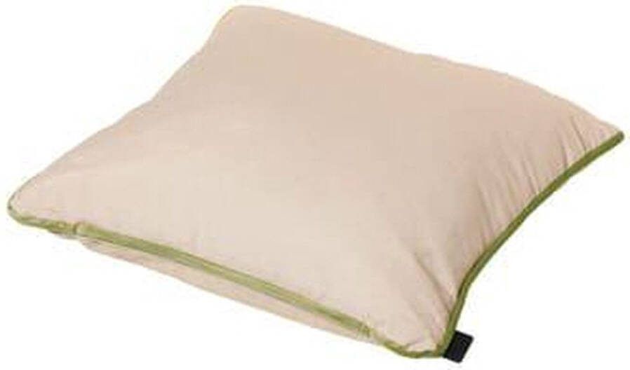 Madison Sierkussen Velvet Green Piping 45x45cm