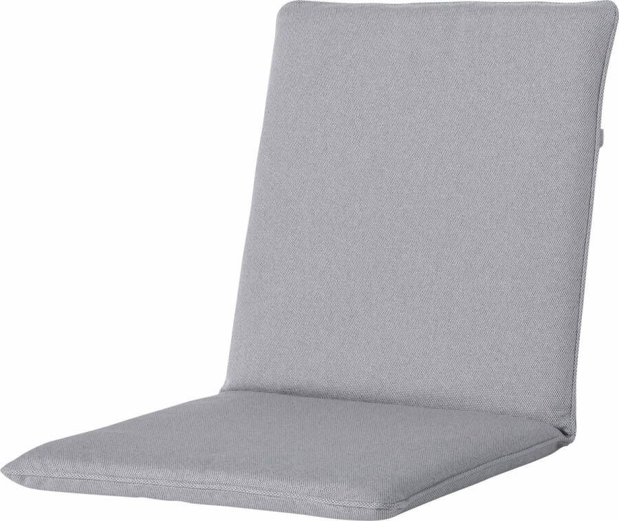 Madison Stapelstoel Tuinkussen Manchester Light Grey 105x50 Grijs