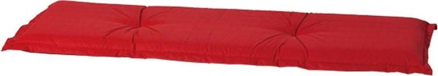 Madison tuinbankkussen Basic 120x48 cm rood