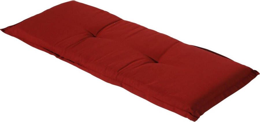 Madison tuinbankkussen Rib 150x48 cm rood