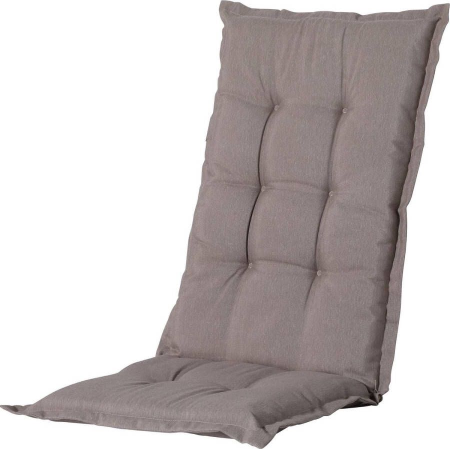 Madison Hoog Stoelkussen Panama 123x50 Cm Taupe Phosb222