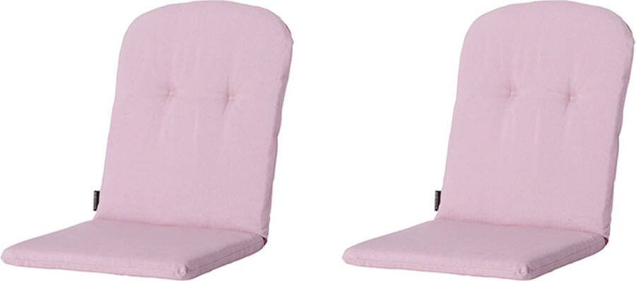 Madison Tuinkussen Kuip Hoog Soft Pink 45x96 Roze 2 Stuks