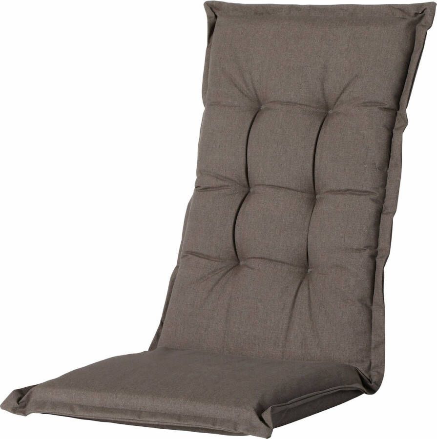 Madison Tuinkussen lage rug Outdoor Oxford taupe 105x50 Bruin