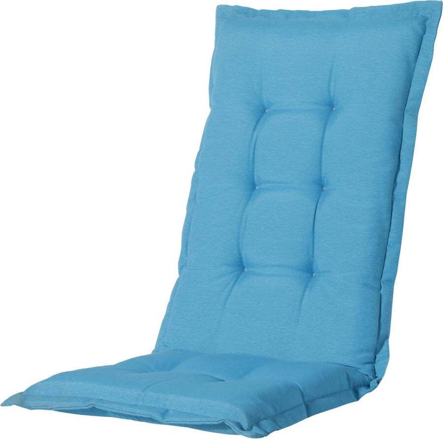 Madison Tuinkussen Lage Rug Panama Aqua Blauw 105x50cm Standenstoelkussen