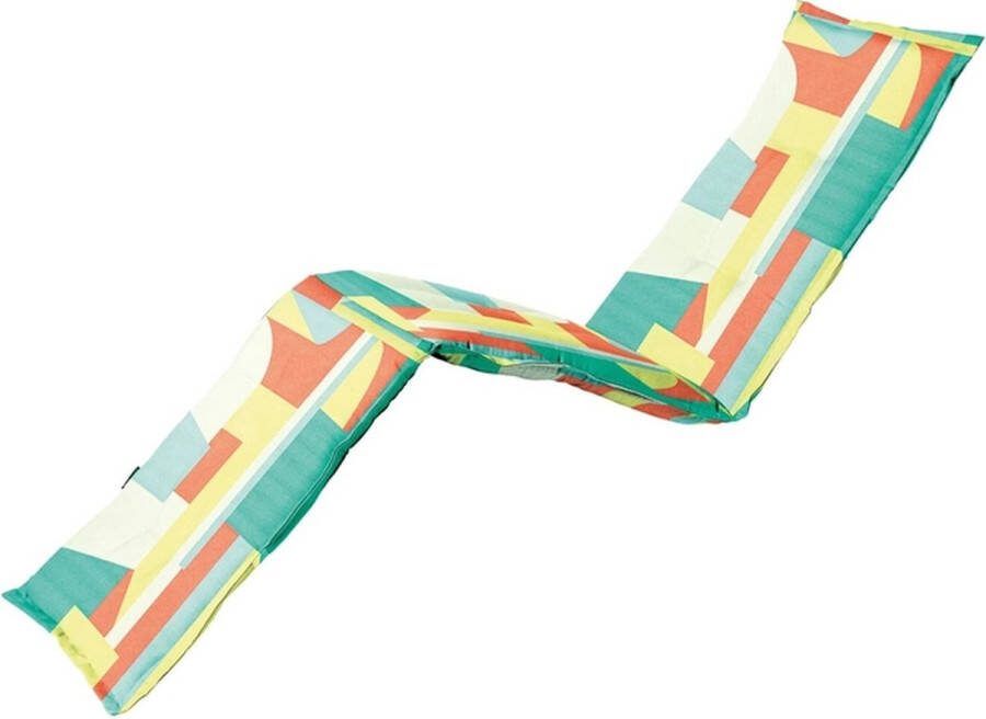 Madison Tuinkussen Ligbedkussen 200x65cm Patch Pastel Blauw