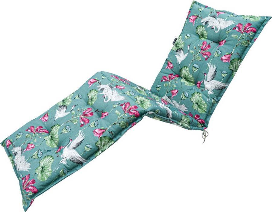 Madison Tuinkussen Ligbedkussen 200x65cm Vieve Green Groen