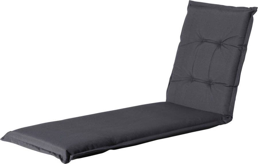 Madison Tuinkussen Outdoor 200 x 65cm Panama Grijs Ligbedkussen