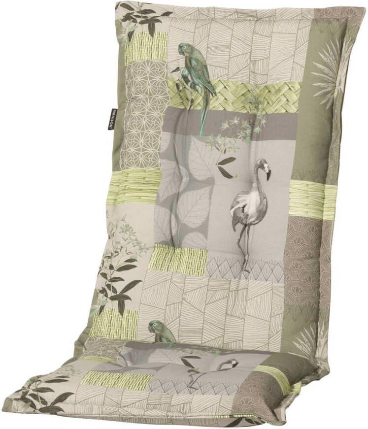 Madison Tuinkussen Universeel Hoge Rug Milou 123x50cm Groen