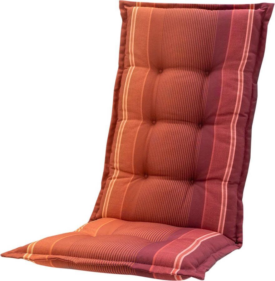 Madison Tuinstoelkussen 123cm x 50cm Stef Bordeaux Tuinkussen