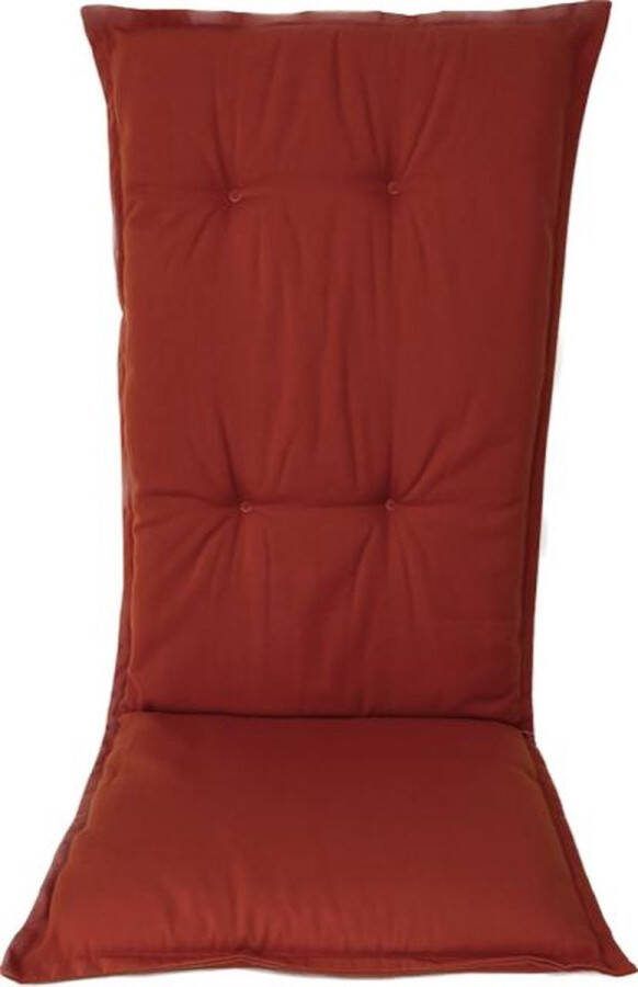 Madison Tuinstoelkussen hoge rug 50x123 cm Basic terra