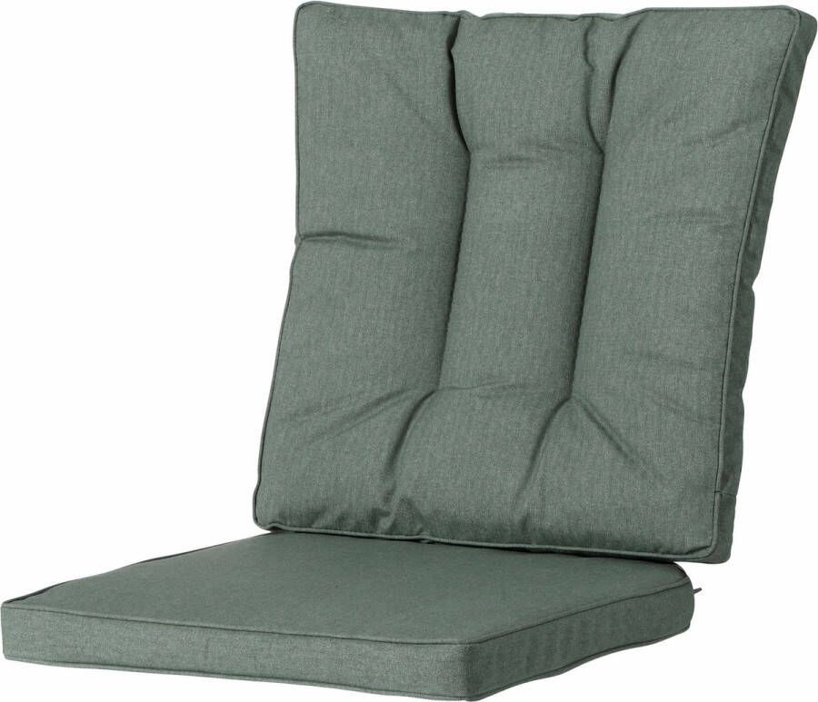 Madison Wicker Dining Set Outdoor Oxford Green 46x95