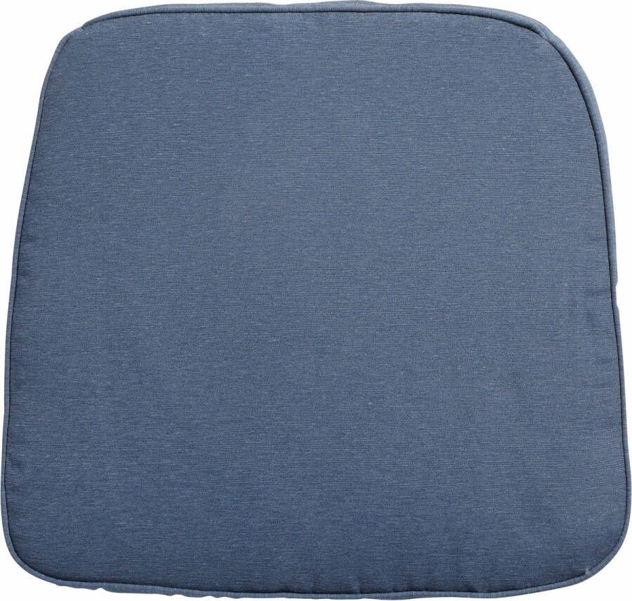 Madison Zitkussen Wicker 48 X 48 Cm Katoen polyester Blauw