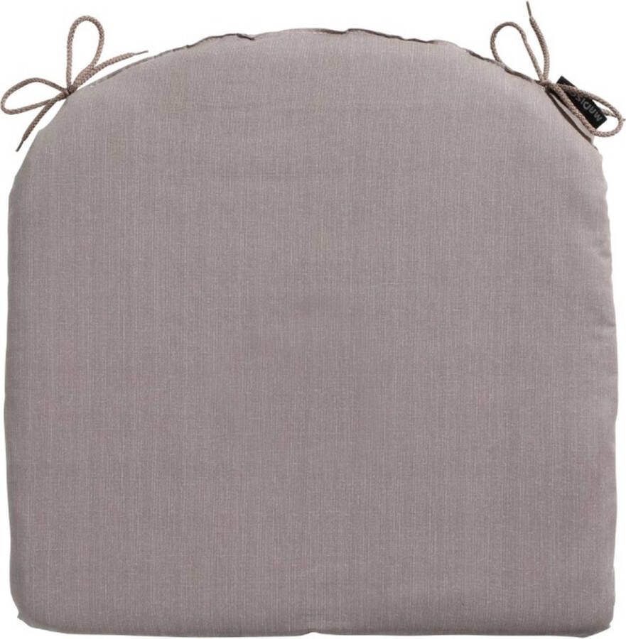 Madison Zitkussen Basic 46 X 48 Cm Katoen polyester Taupe