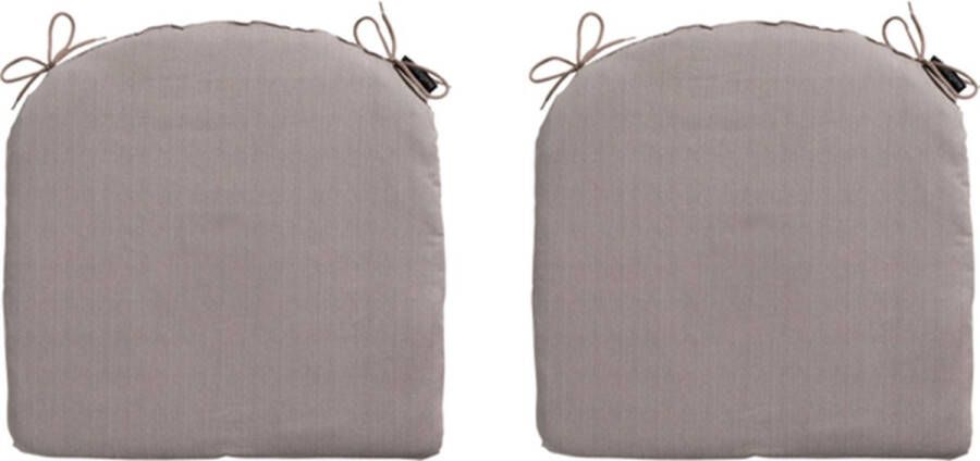 Madison Zitkussen Basic Taupe 46x48 Bruin 2 Stuks