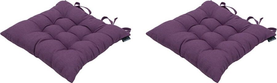 Madison Zitkussen Panama Purple 46x46cm 2 Stuks
