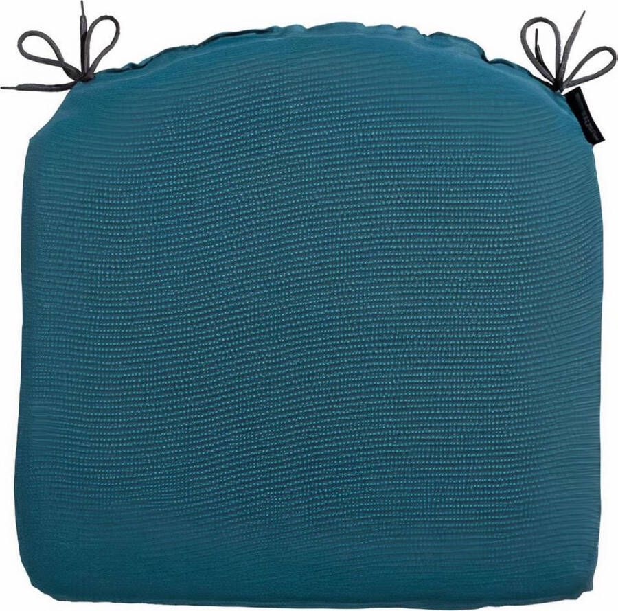 Madison Zitkussen Panama 46 X 48 Cm Katoen polyester Turquoise