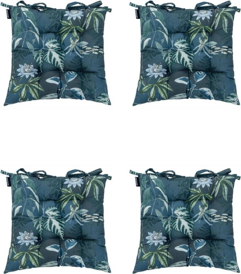 Madison Zitkussen Universeel 4 stuks 46 x 46 cm Mauel Blue Tuin Toscane