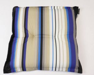 Madison Hockerkussen Putar Blue 50x50cm (voetenbank)