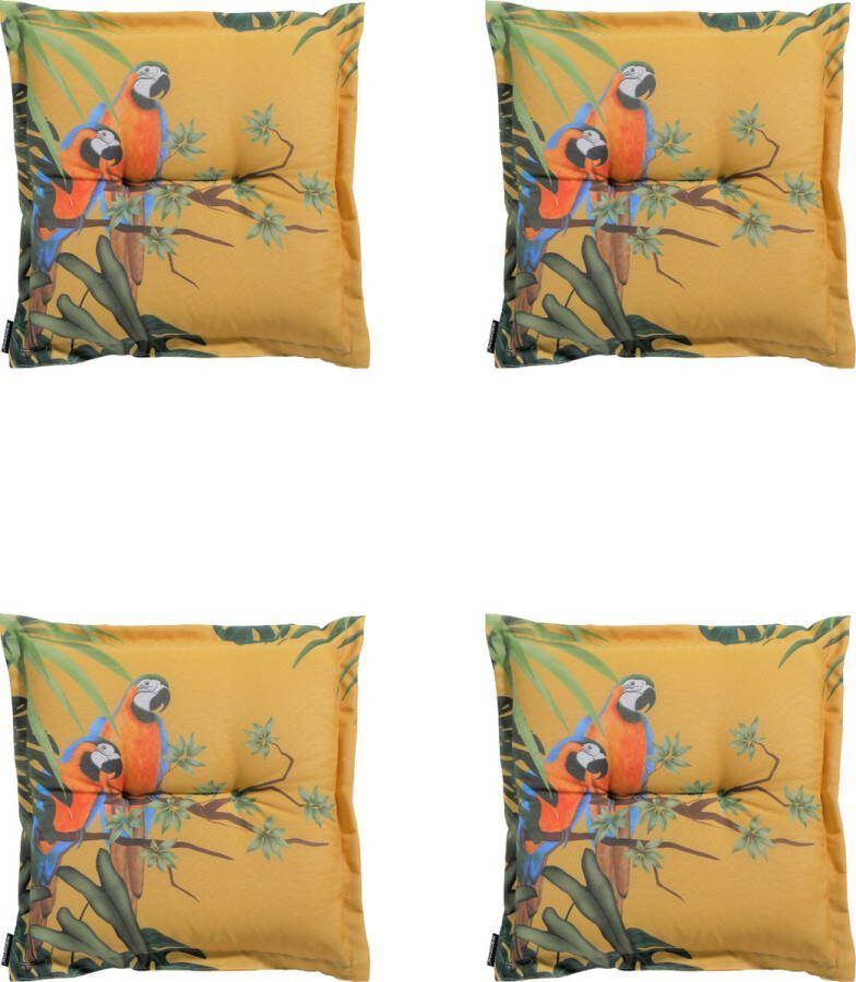 Madison Zitkussens Universeel 4 stuks 50x50cm Riff Yellow