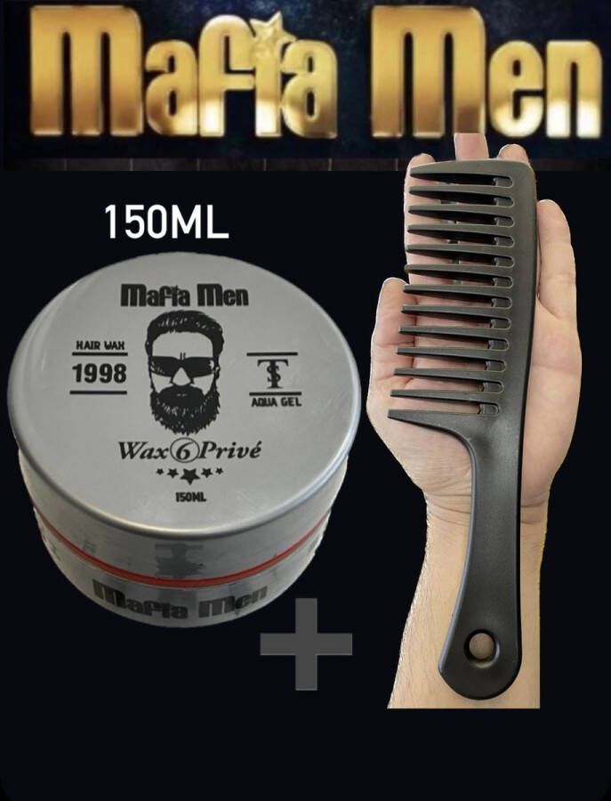 Mafia Men 2 Pack- Haarwax 6 Privé (150 ml) Kam Grove kam