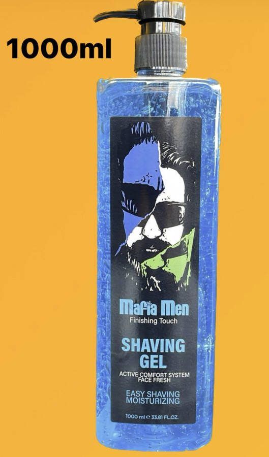Mafia Men Scheergel Finishing Touch Gummy 1000 ml 1 Kg Professioneel en Thuis gebruik