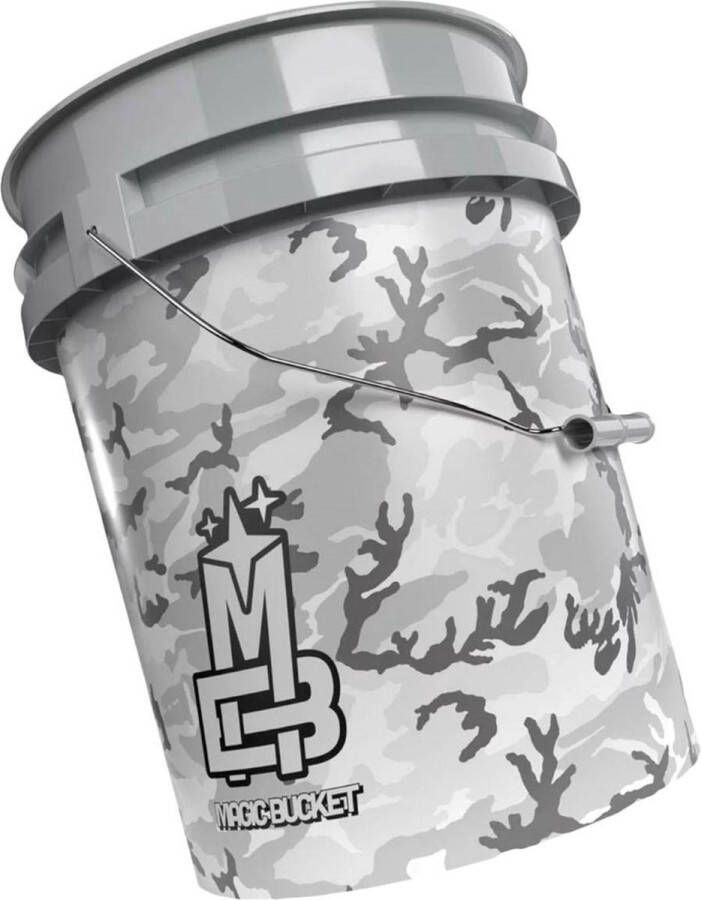 Magic Bucket Emmer Camouflage Grijs 20 liter