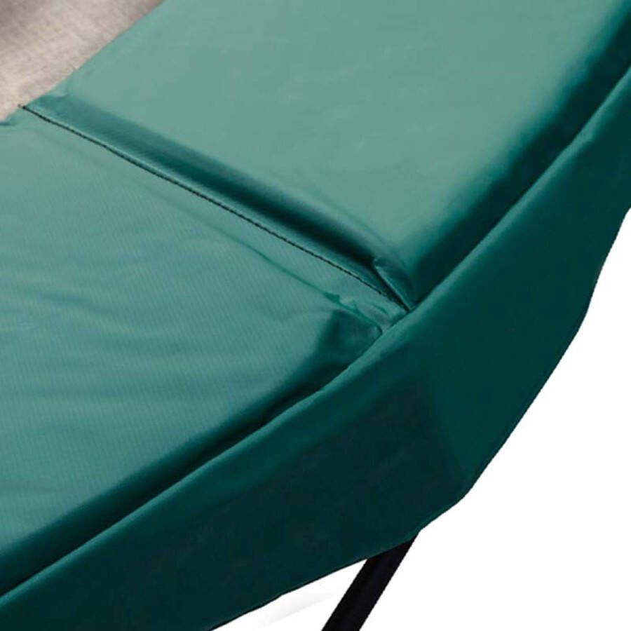 Magic Circle Pro Trampoline Beschermrand 420 430 cm Groen Ronde trampoline rand Breed en dik randkussen