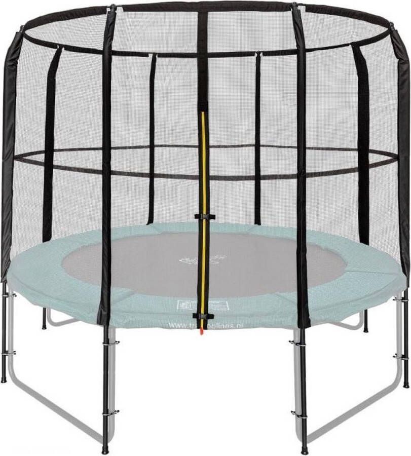 Magic Jump Trampoline veiligheidsnet Fiber 305 Net met buizenframe voor trampolines van 300 305 cm met 3 poten