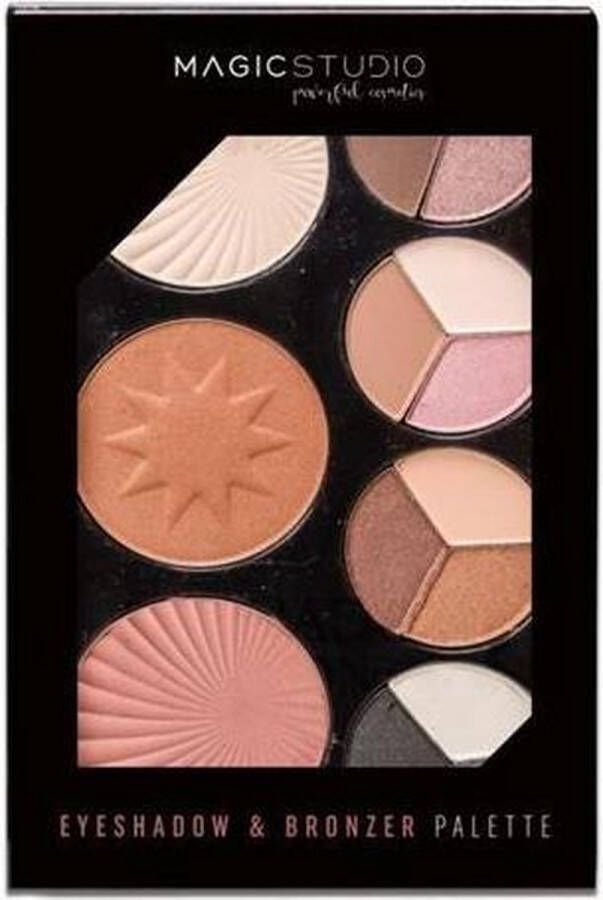 MAGIC STUDIO Eyeshadow & Bronzer Palette 23 G