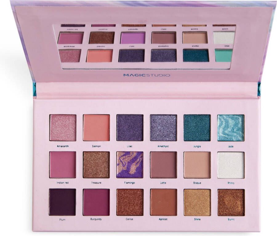 MAGIC STUDIO Eyeshadow Palette 18 Colors #sweet Pastel