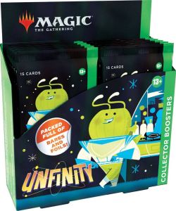 Magic The Gathering Magic: the Gathering Unfinity Collector Booster Display 12 Booster Packs Trading cards