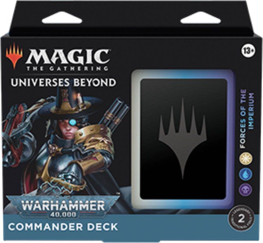 Magic The Gathering Warhammer 40 000 Commander Deck Forces of the imperium