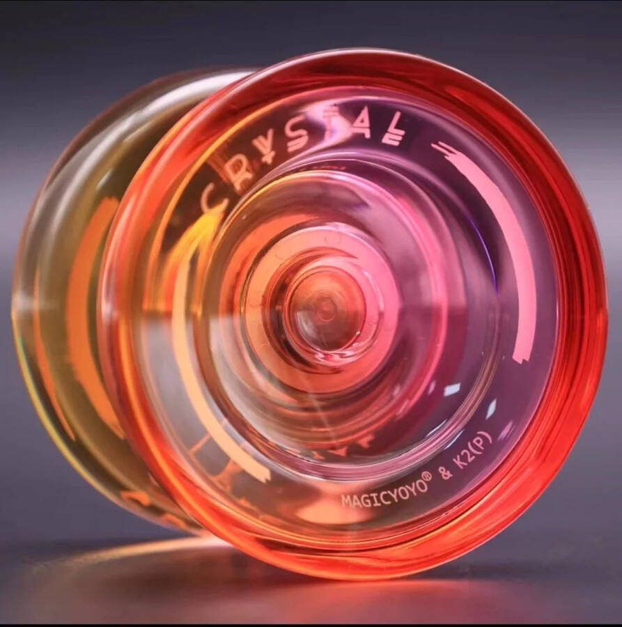 MagicYoyo K2 Crystal Responsive Jojo Fade (oranje rood)