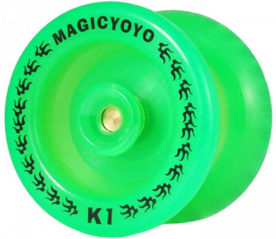 MagicYoyo Professionele Magic Jojo K1 Spin Gevorderden Allerbeste Jojo Kogellager Groen Unresponsive Glow in the Dark