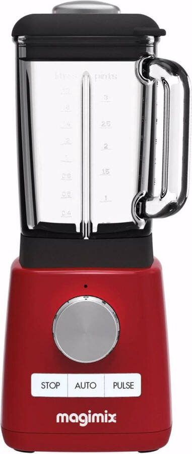 Magimix Blender Smoothie Maker 1 8 Liter Ice Crusher Rood