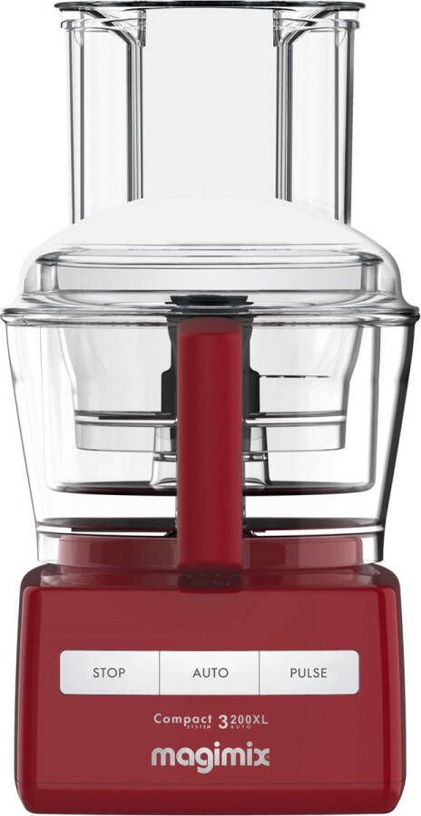 Magimix CS 3200 XL Foodprocessor Keukenmachine Rood