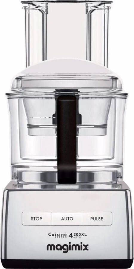 Magimix CS 4200 XL Foodprocessor Keukenmachine Glimmend Chroom