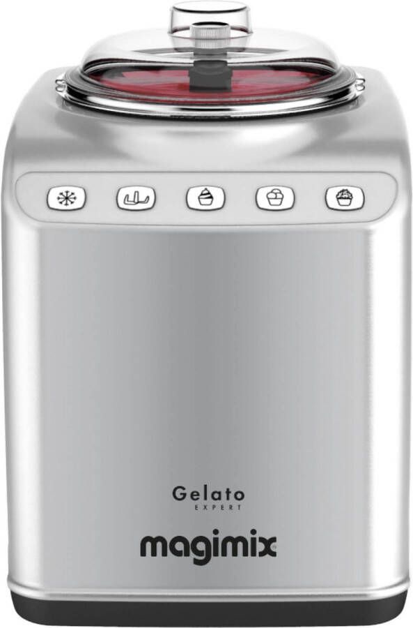 Magimix Gelato Expert Zelf vriezende IJsmachine Schepijs Softijs Grantité 3 automatische programma's