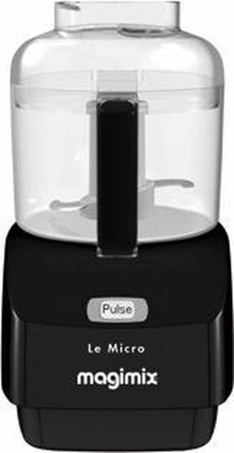 Magimix Micro Hakmolen Kruiden Pesto Mayonaise Dressing Sauzen Zwart