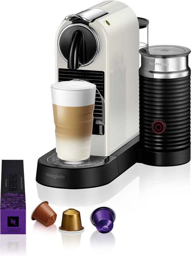 Magimix Nespresso Citiz & Milk Wit Melkopschuimer