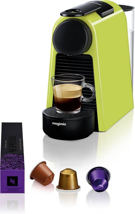 Magimix Essenza Mini Lime Green M115 Nespresso machine