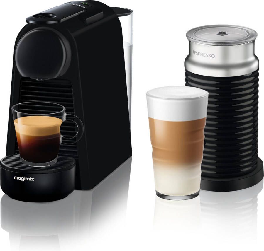 Magimix Nespresso Essenza mini Melkopschuimer Zwart