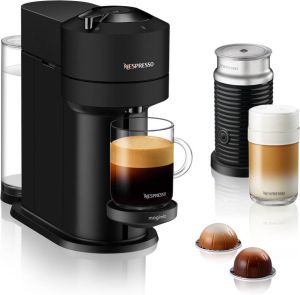 Nespresso Magimix Vertuo Next + Aerocinno koffieapparaat (zwart)