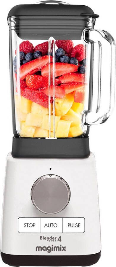 Magimix Power Blender Smoothie Maker 1 8 Liter Ice Crusher Wit